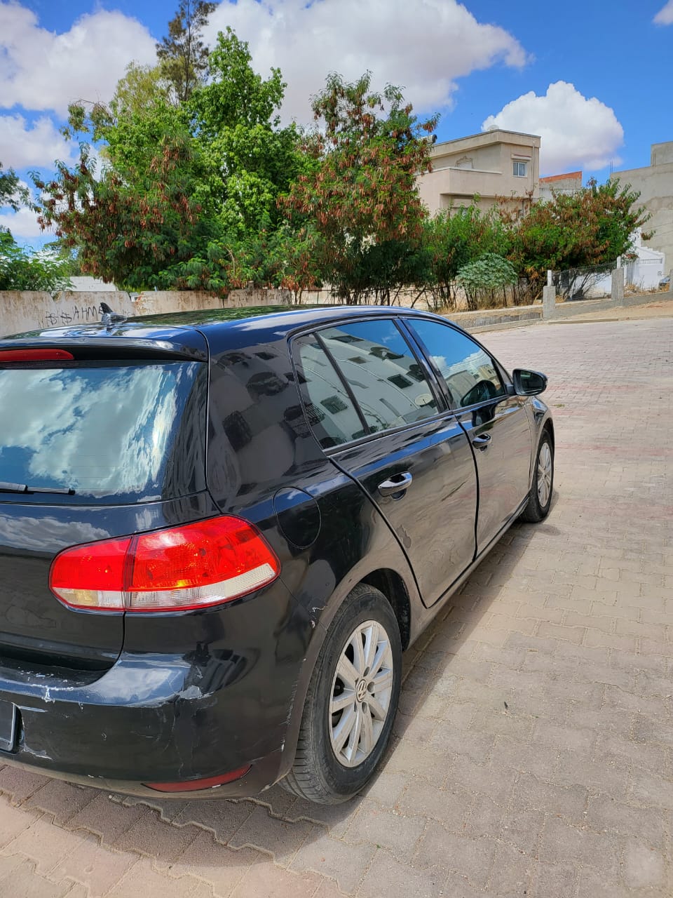 Le Bardo Ksar Said Volkswagen Golf 6 Vw golf 6 noire