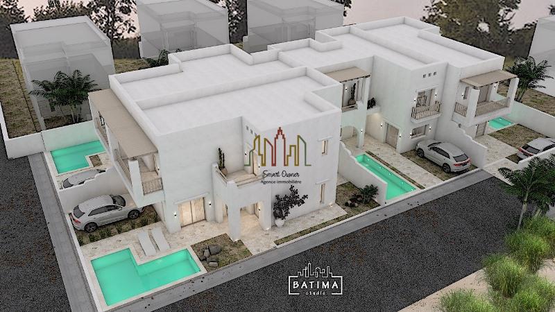 Hammamet Hammamet Vente Appart. 5 pices+ V568 les villas azed viila luxe et neuf