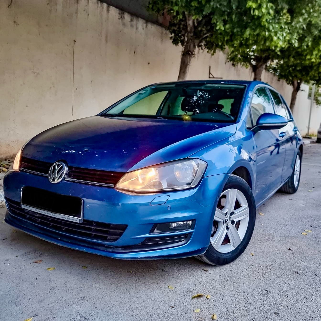 La Marsa El Aouina Volkswagen Golf 7 Golf 7 comfortline tsi 12 blue motion