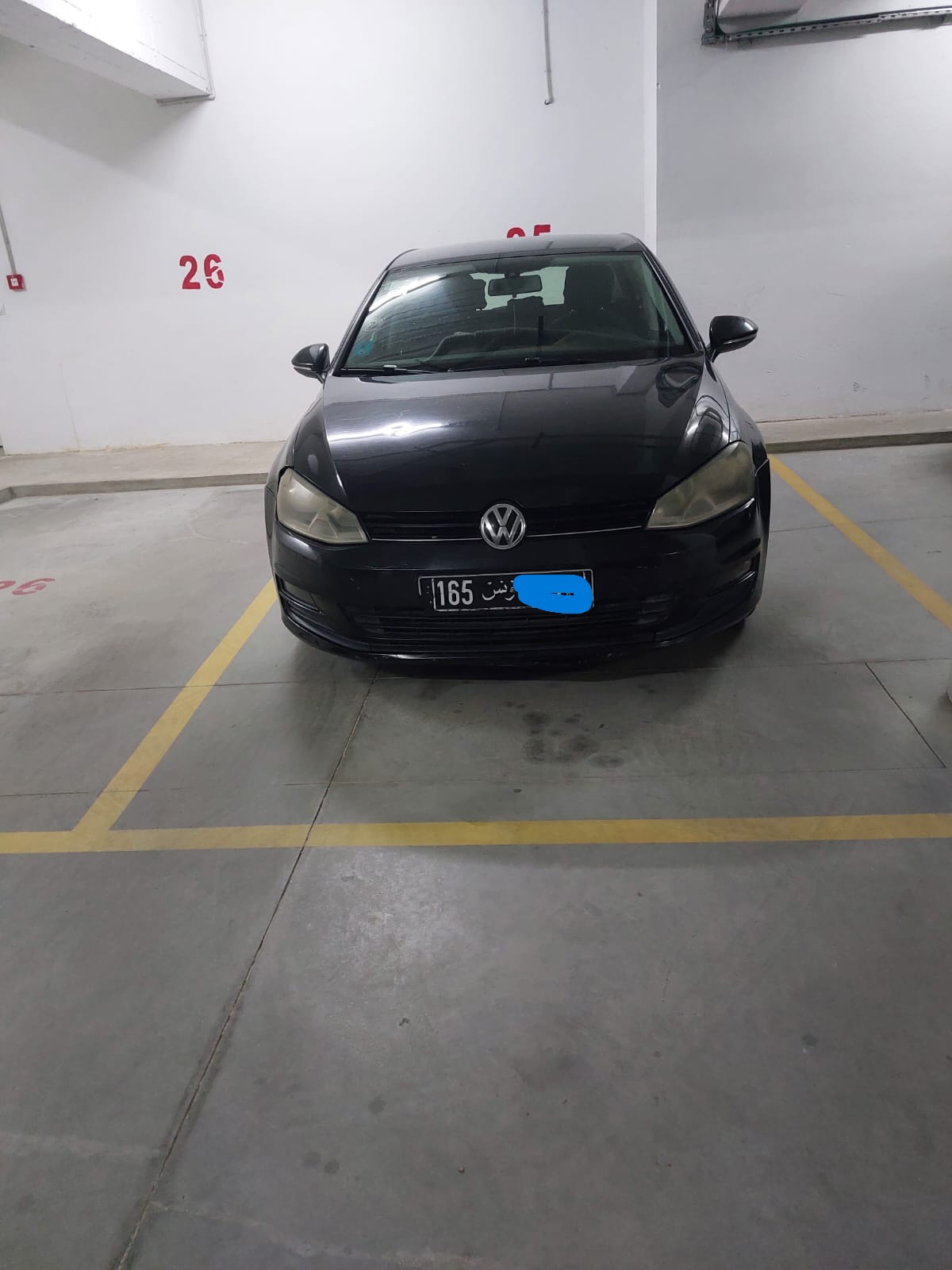La Soukra Chotrana 1 Volkswagen Golf 7 Golf7 mise en circulation mai 2013