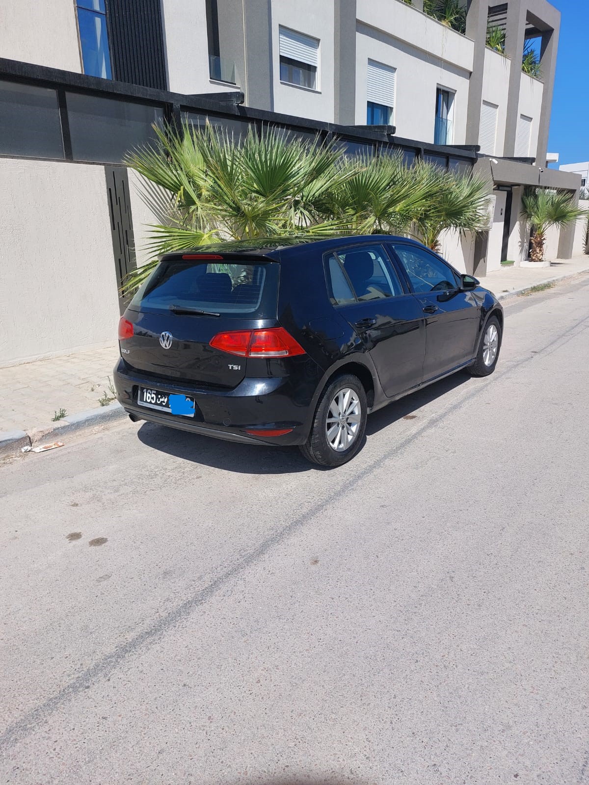 La Soukra Chotrana 1 Volkswagen Golf 7 Golf7 mise en circulation mai 2013