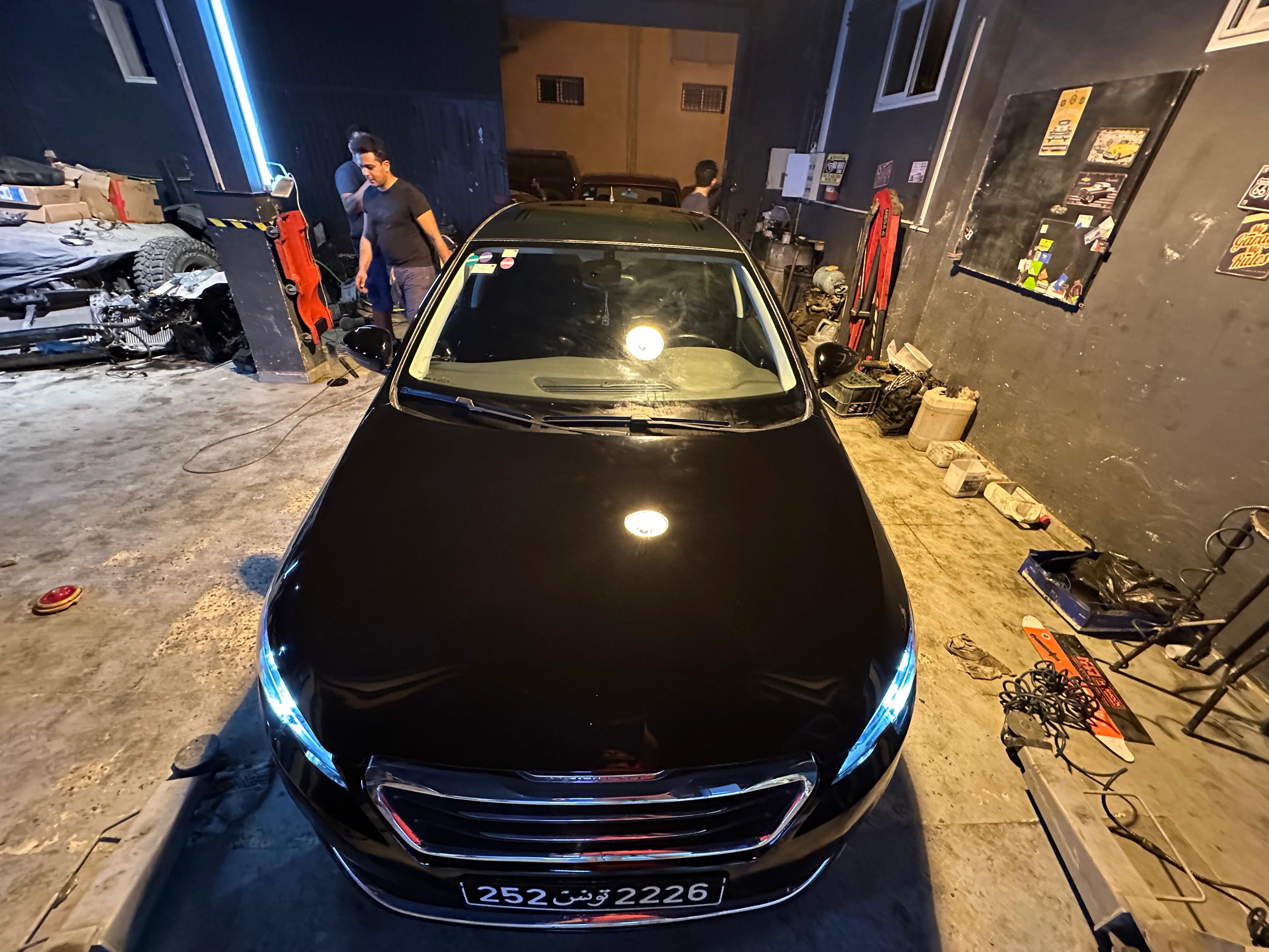 La Soukra Aeroport Tunis Carthage Peugeot 308 Peugeot 308 diesel etat parfait toutes options