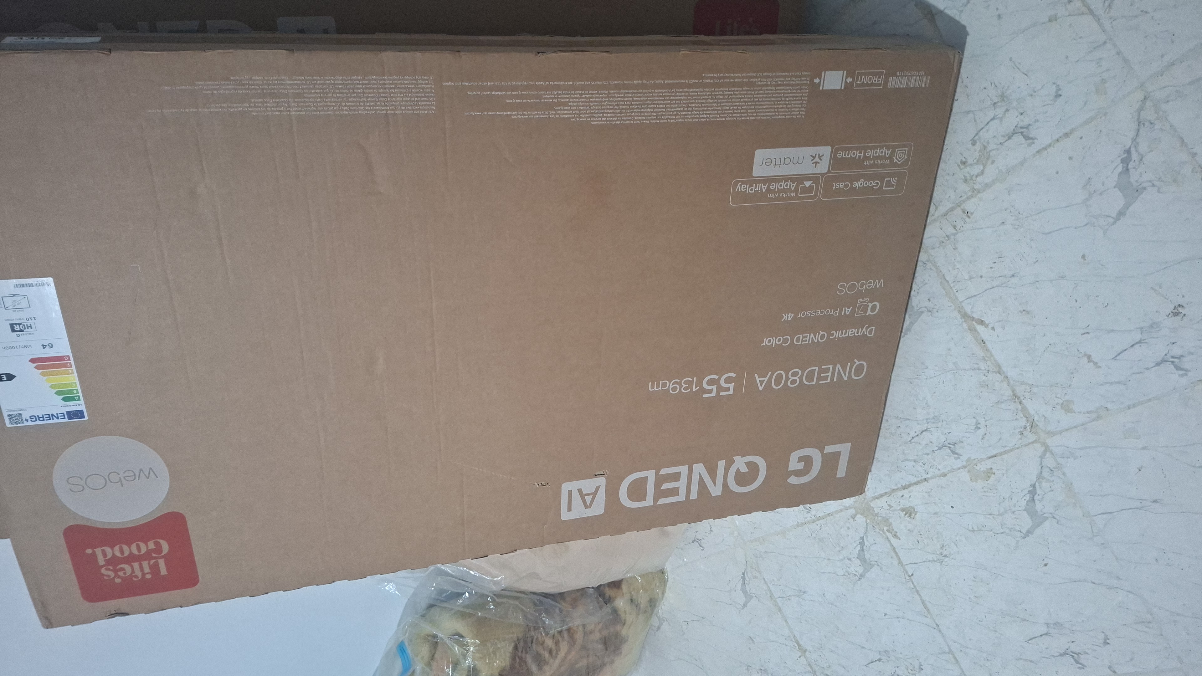 Tebourba Bir Ezzitoun Tlviseur Tl. LED Smart tv lg qned  ai