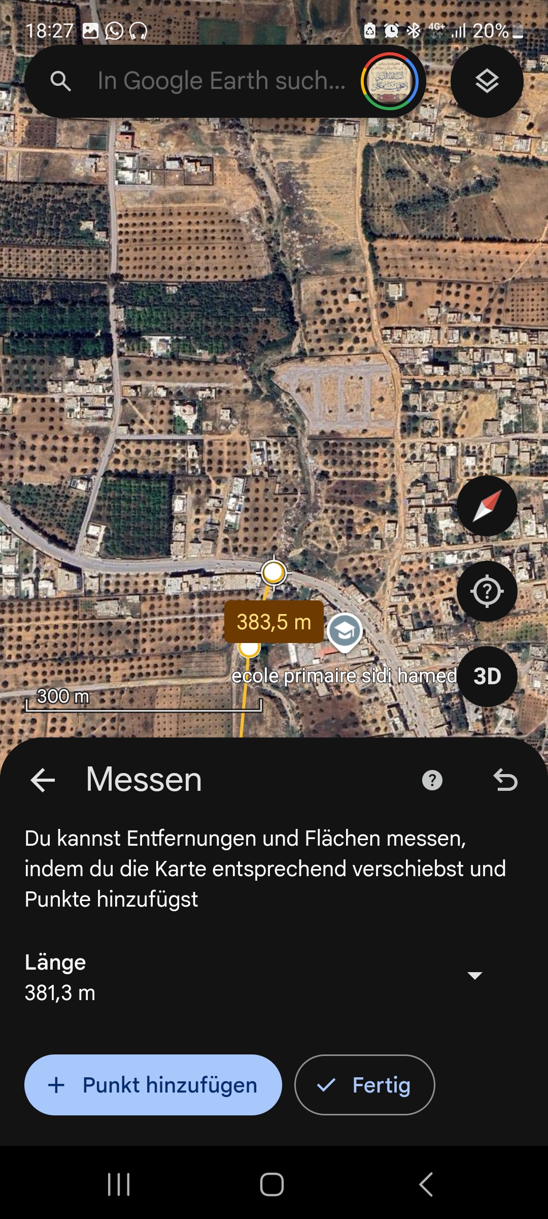 Hammamet Sidi Hmed Terrain Terrain agricole Bleu individuell