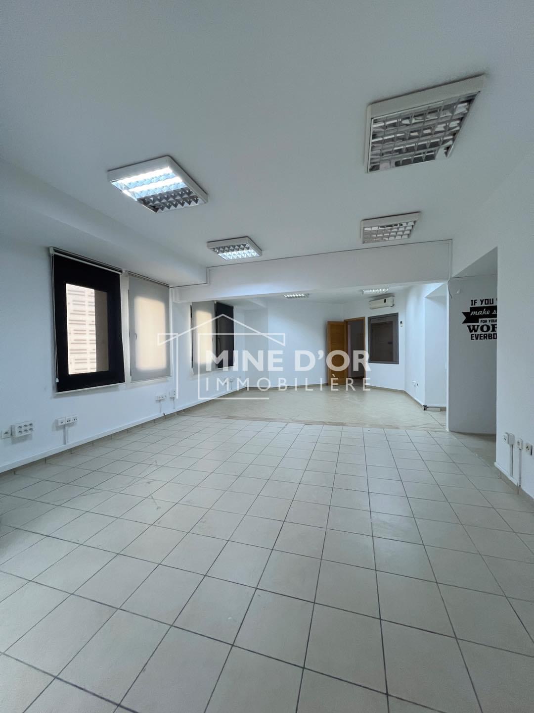 Cite El Khadra&nbsp;Zone urbaine nord&nbsp;Bureaux & Commerces&nbsp;Bureau&nbsp;Al bureau spacieux 240m au coeur centre urbain