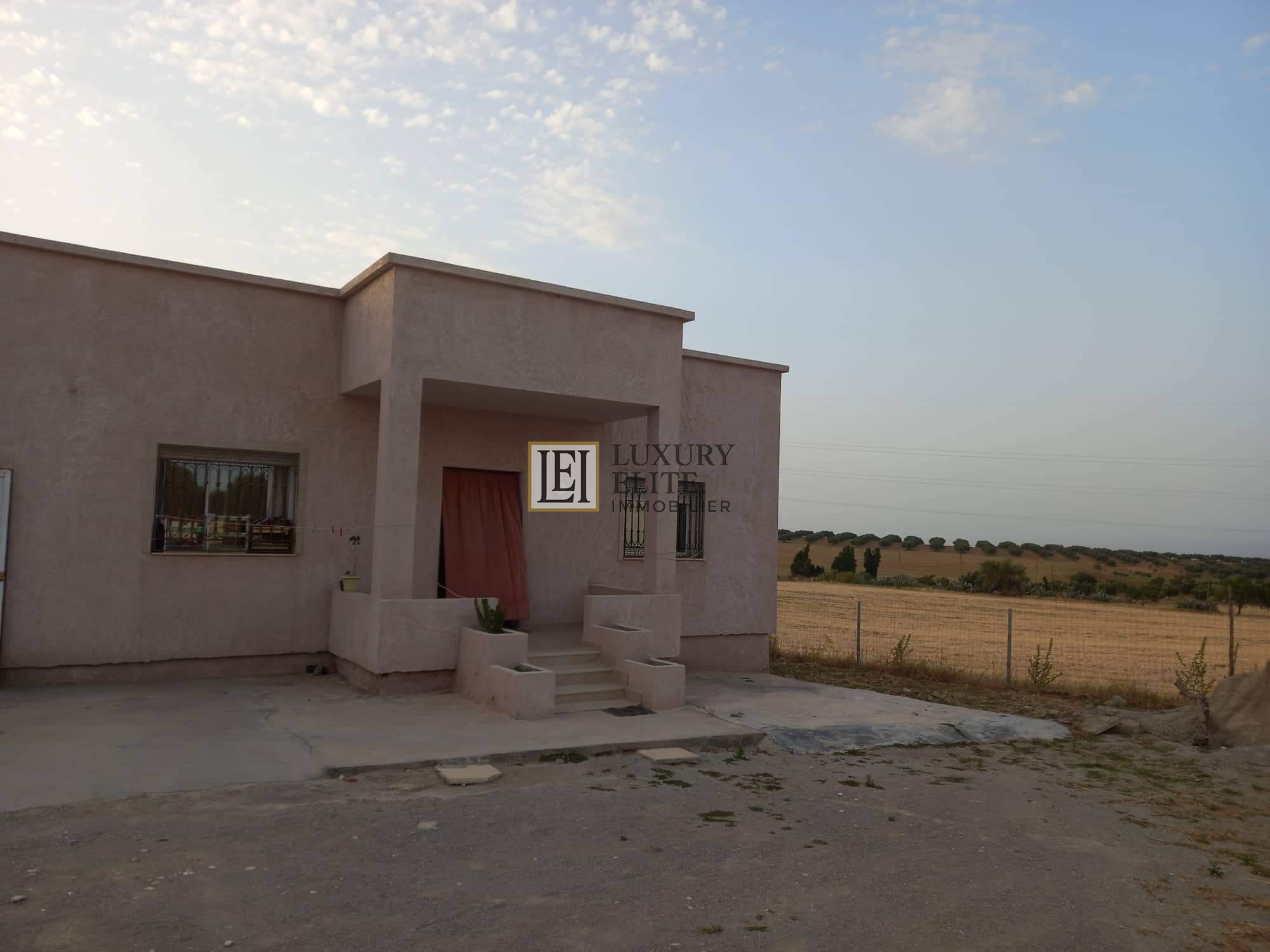 Grombalia Grombalia Vente Maisons Villa s3 avec un terrain de 1850m2