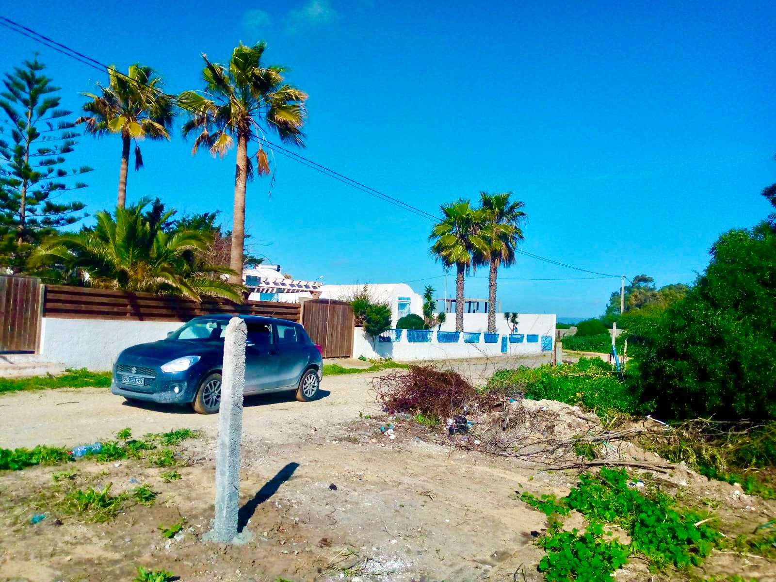 Kelibia&nbsp;Kerkouane&nbsp;Terrain&nbsp;Terrain nu&nbsp;Des terrains pied dans l'eau