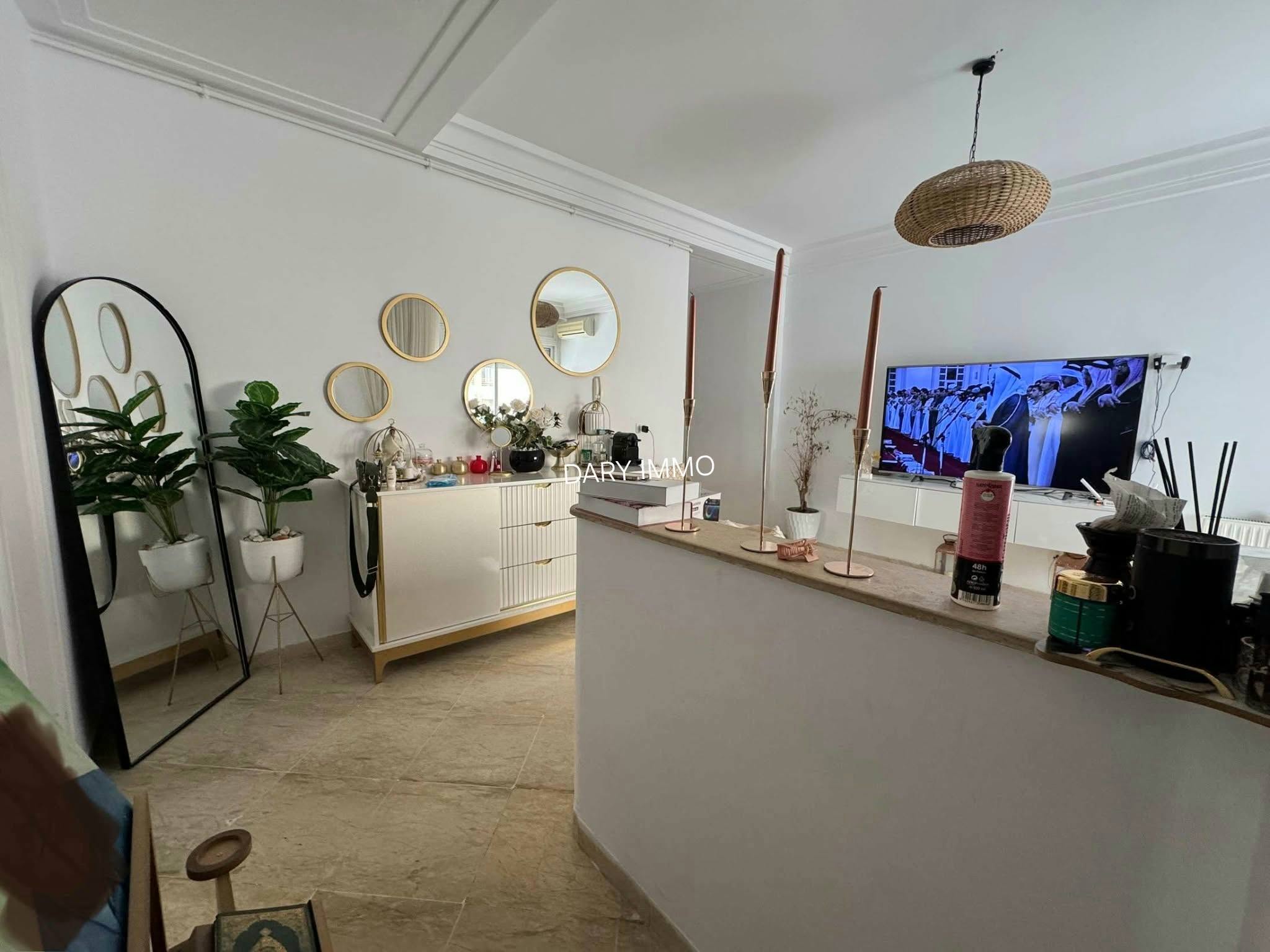 Mnihla&nbsp;Jardins d'el Menzah&nbsp;Vente&nbsp;Appart. 3 pi�ces&nbsp;Un s2 avec jardin aux jardins d'el menzah2