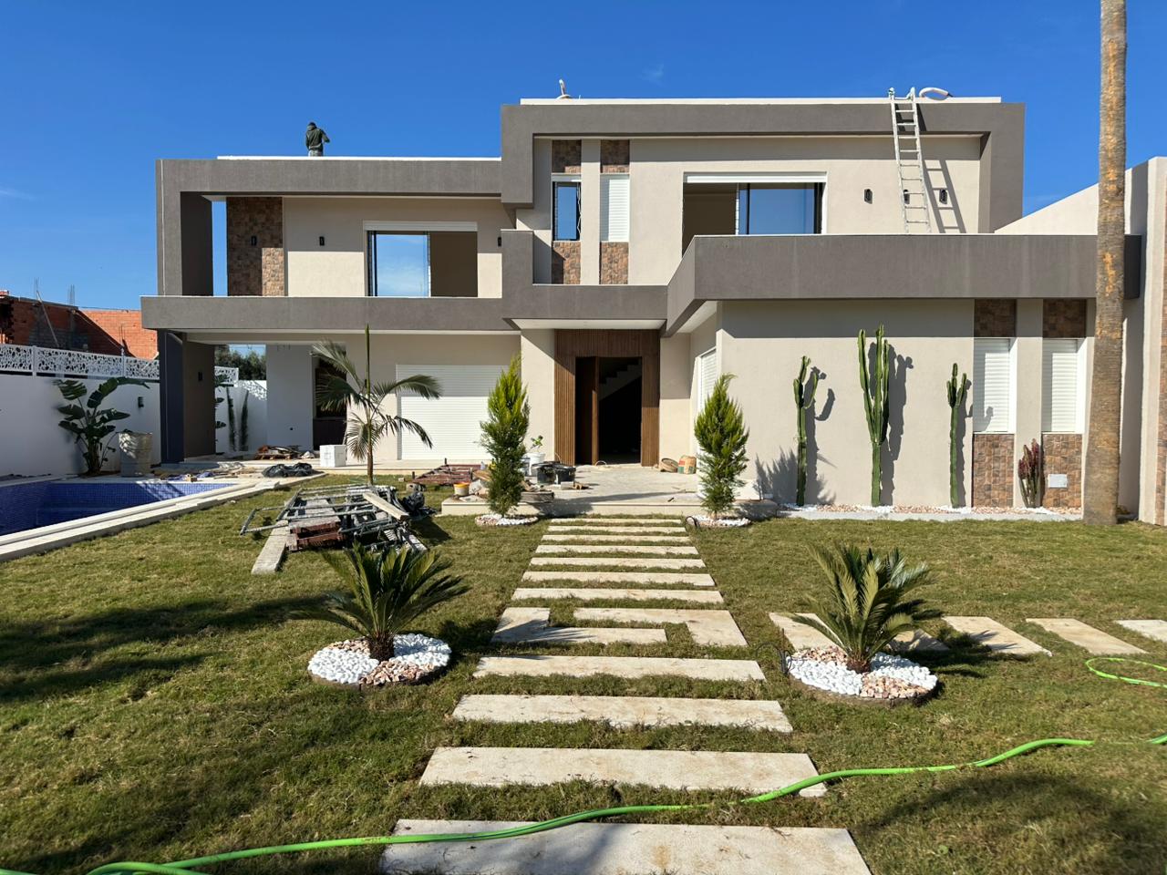Hammamet&nbsp;Hammamet&nbsp;Vente&nbsp;Maisons&nbsp;Une charmante villa  750m2 de terrain
