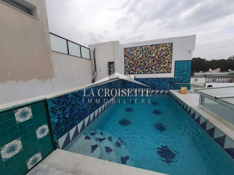 La Marsa&nbsp;Gammart&nbsp;Location&nbsp;Maisons&nbsp;Villa s4 meubl�e avec piscine � gammarth