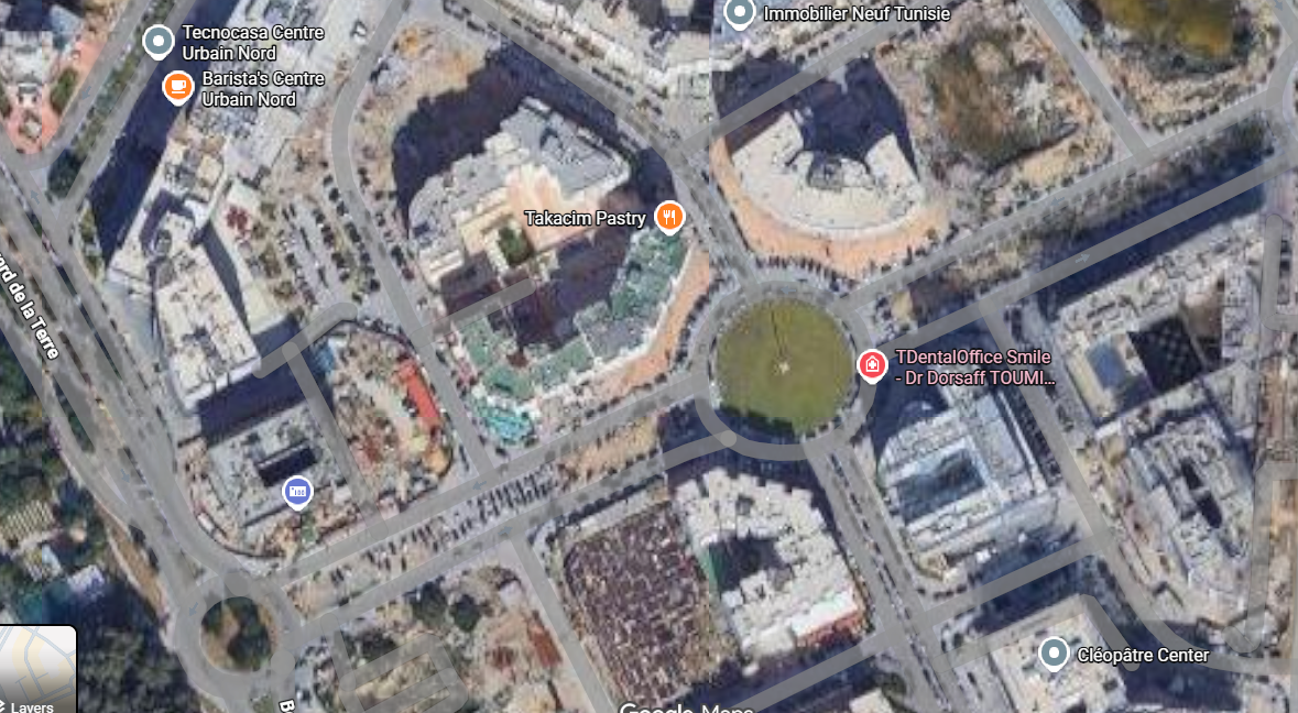 Cite El Khadra&nbsp;Zone urbaine nord&nbsp;Location&nbsp;Appart. 2 pi�ces&nbsp;Bureau pour cabinet dentaire centre urbain nord