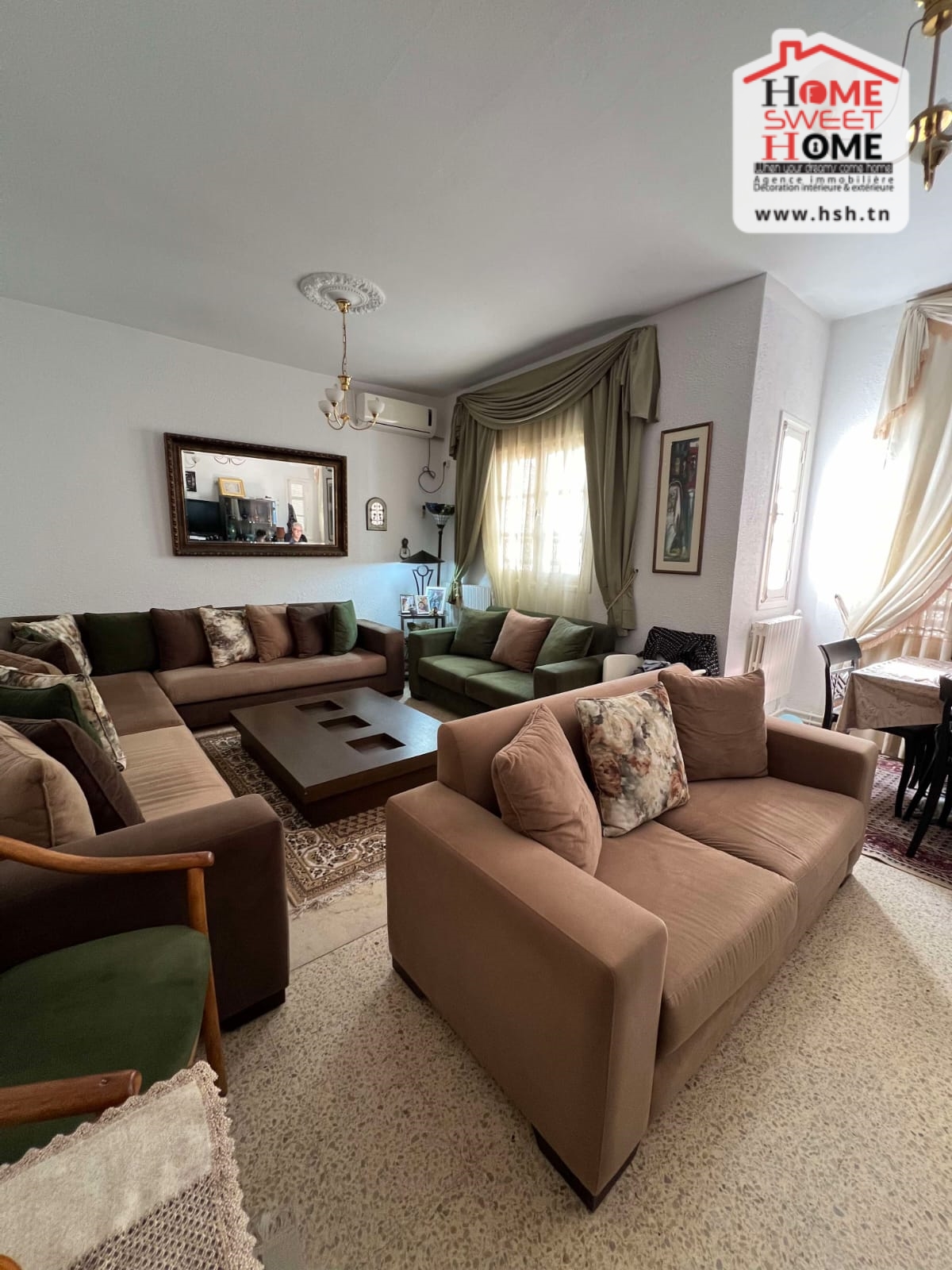 Carthage&nbsp;Salambo&nbsp;Vente&nbsp;Appart. 5 pi�ces+&nbsp;Immeuble saray � carthage salambo