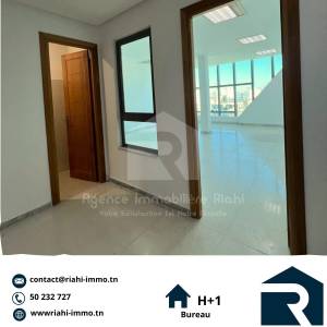 Sousse Jaouhara&nbsp;Sousse Khezama&nbsp;Location&nbsp;Appart. 1 pi�ce&nbsp;   bureau a1 situ  khzema est ref893a