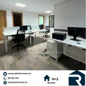 Sousse Jaouhara&nbsp;Sousse Khezama&nbsp;Location&nbsp;Appart. 1 pi�ce&nbsp;   bureau a2 situ  khzema est ref891a