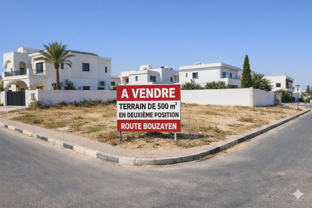 Sfax Ville&nbsp;Sfax&nbsp;Terrain&nbsp;Terrain nu&nbsp;Opportunit� 500 m2 � trik bouzayen km 8