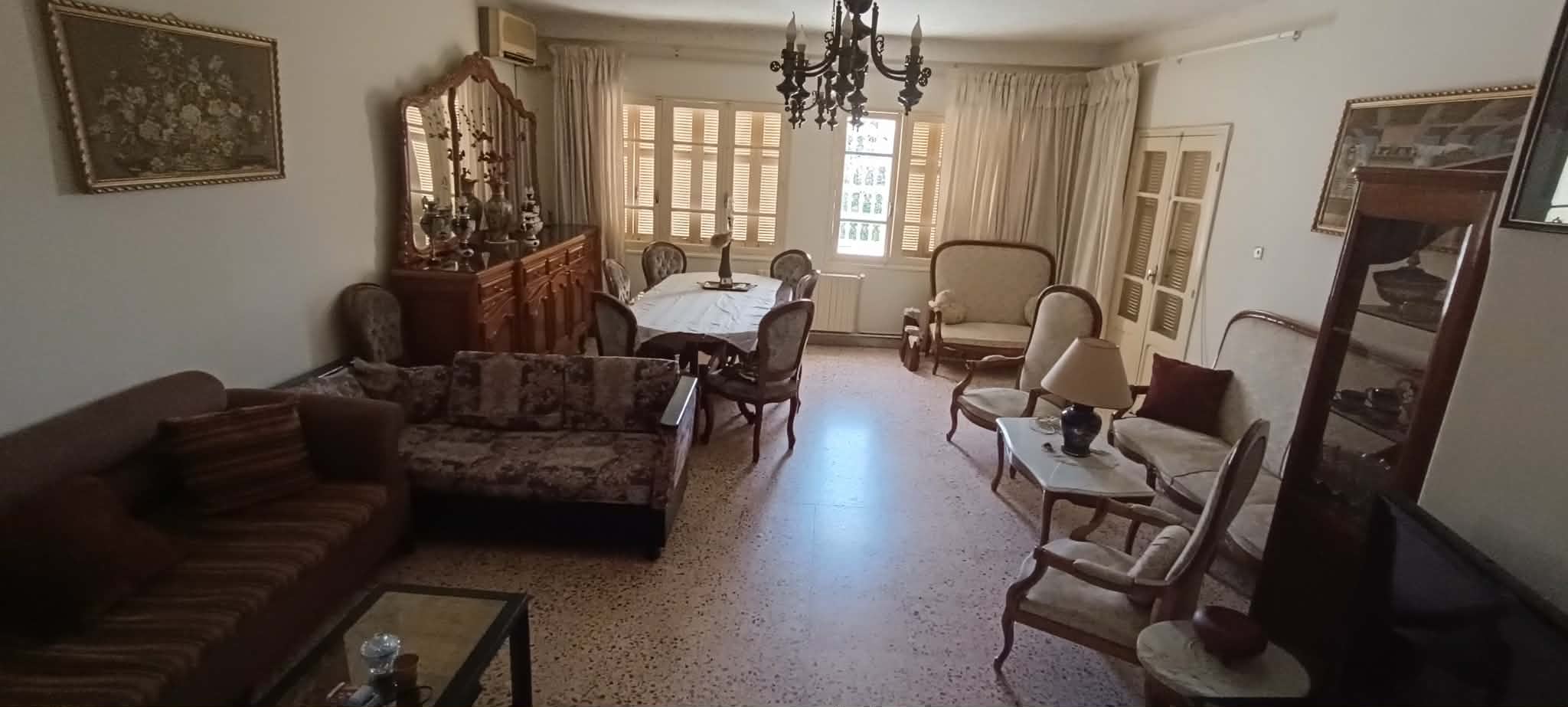 El Menzah&nbsp;Mutuelle Ville&nbsp;Location&nbsp;Appart. 4 pi�ces&nbsp;Spacieux etage de villa mutuelleville