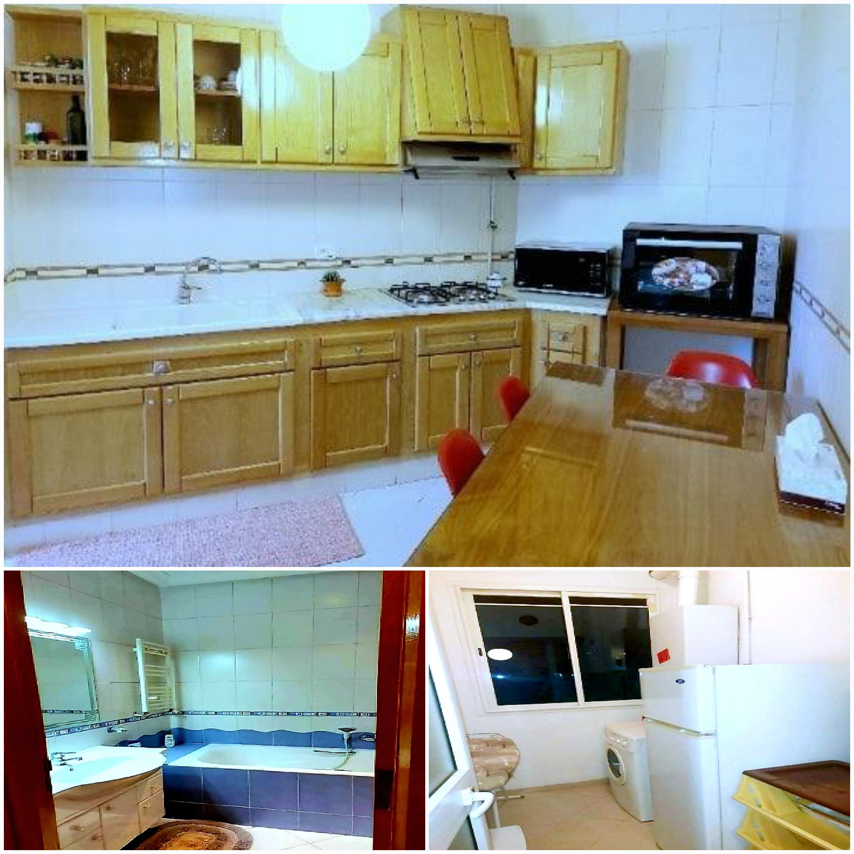 Ariana Ville&nbsp;Cite Ennasr 2&nbsp;Location&nbsp;Appart. 3 pi�ces&nbsp;Particulier l s2 meubl� pr �tranger � l'ann�e