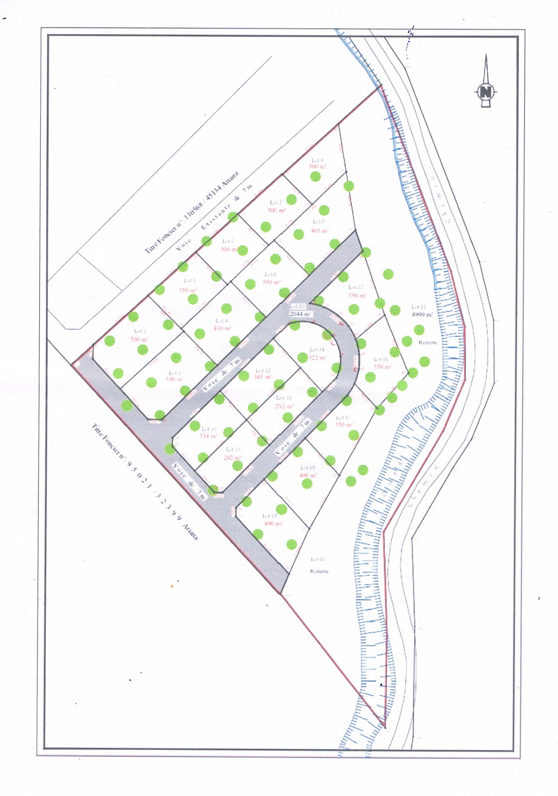 Raoued&nbsp;Borj Touil&nbsp;Terrain&nbsp;Terrain nu&nbsp;Opportunit� investissement exceptionnelle � borj