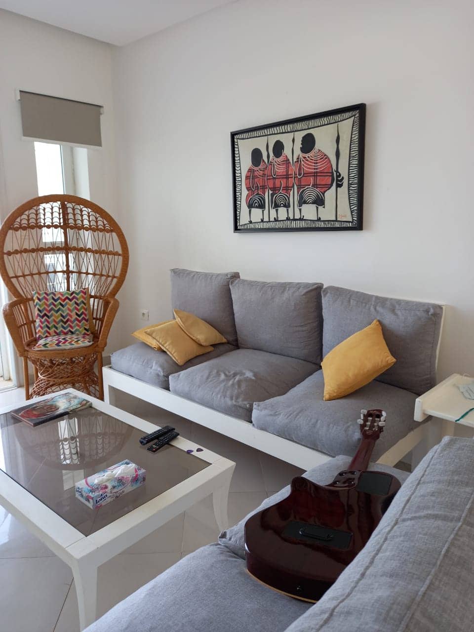 Hammam El Ghezaz&nbsp;Ezzahra&nbsp;Location&nbsp;Appart. 4 pi�ces&nbsp;Villa  pied dans l'eau � ezzahra k�libia