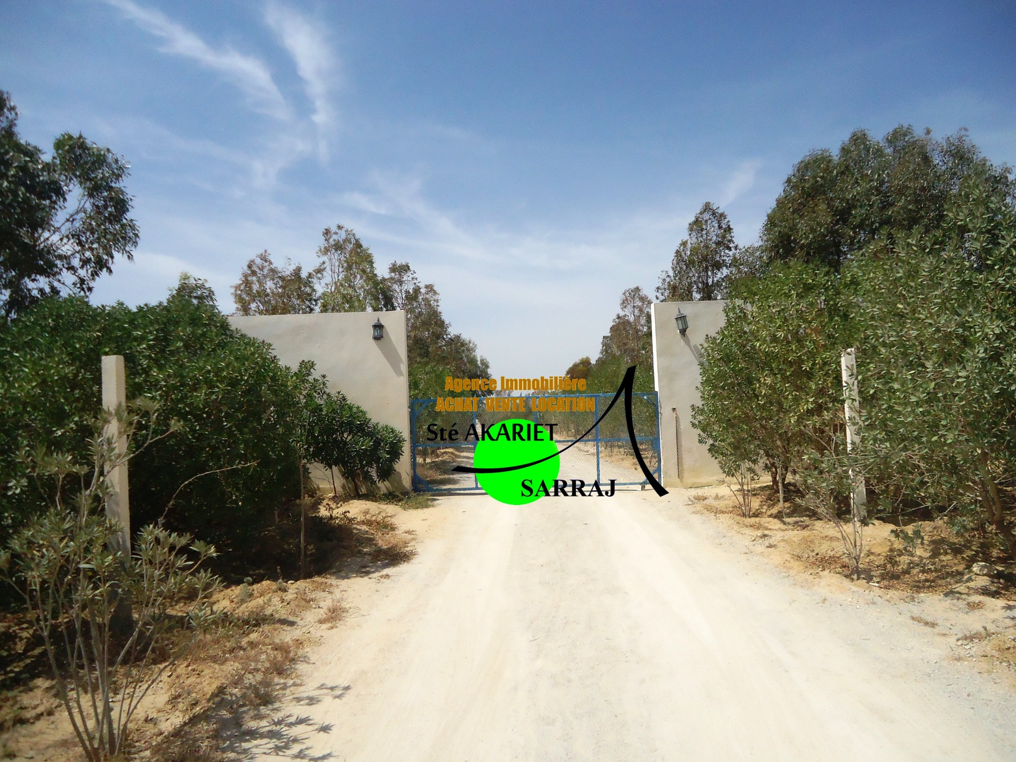 Hergla&nbsp;Hergla&nbsp;Terrain&nbsp;Terrain agricole&nbsp;Terrain 414m dans une lotissement priv� hergla