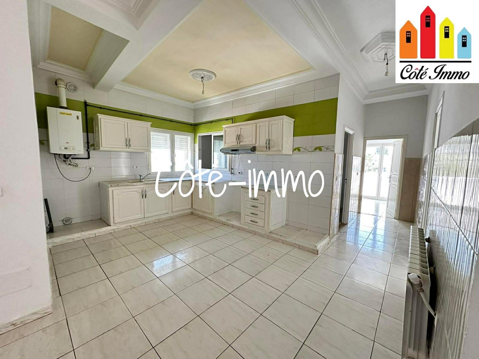 Bou Mhel El Bassatine&nbsp;Bou Mhel&nbsp;Location&nbsp;Appart. 3 pi�ces&nbsp;�tage de villa s3 � boumhal