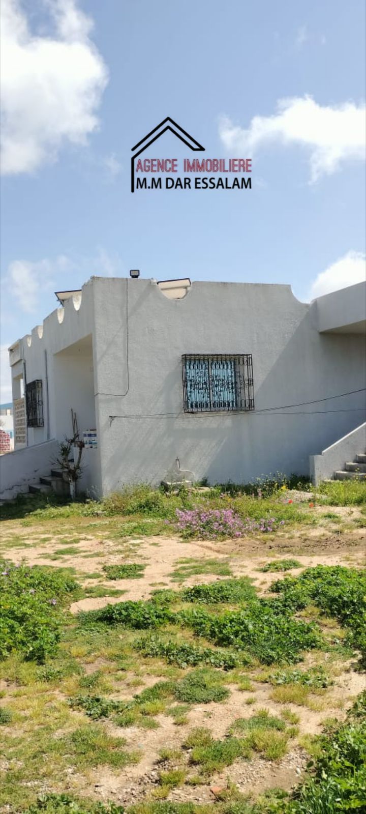 El Haouaria&nbsp;Saheb Jebel&nbsp;Terrain&nbsp;Terrain agricole&nbsp;Terrain agricole contenant une villa