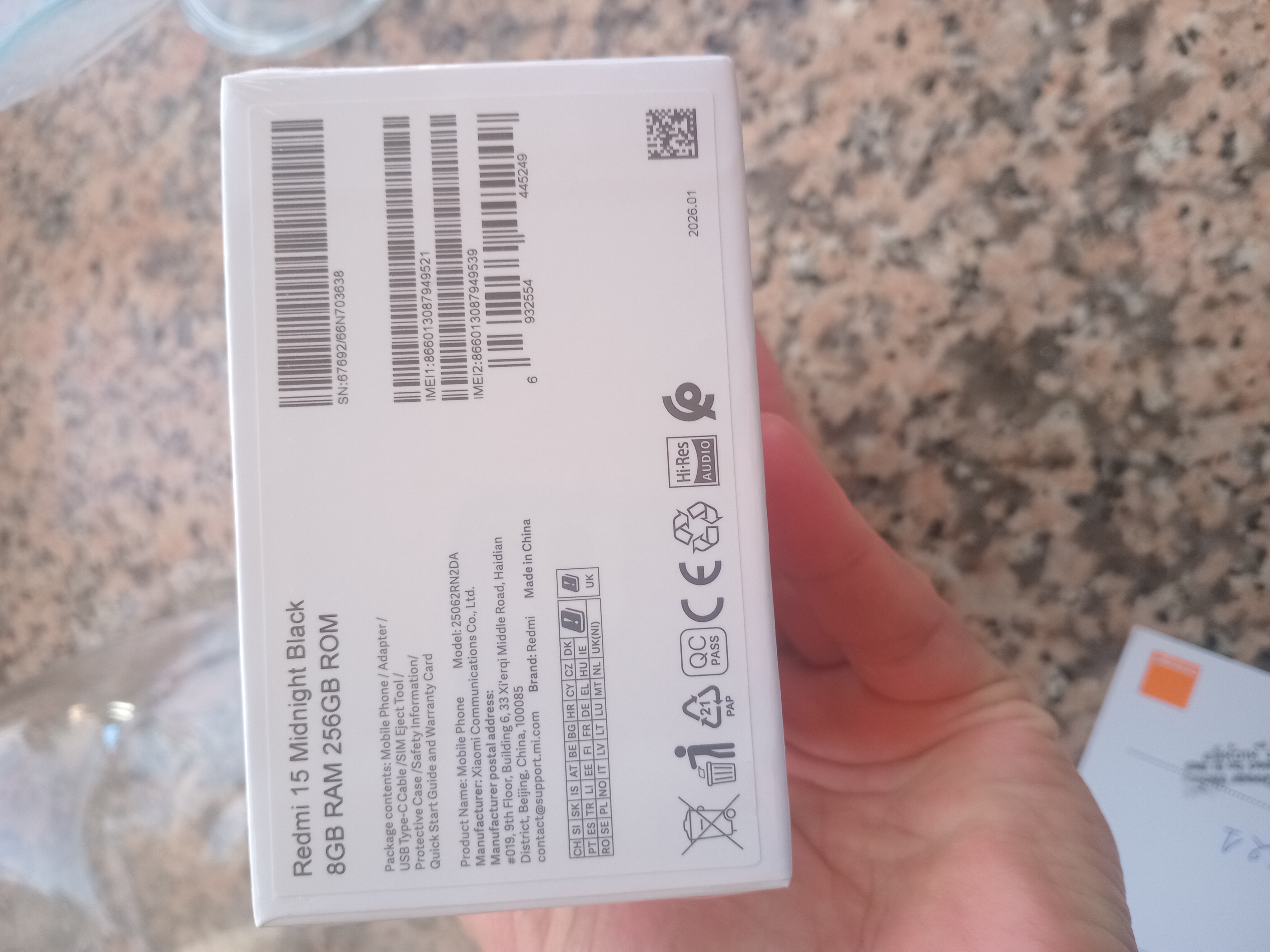 Le Bardo&nbsp;Le Bardo&nbsp;Xiaomi&nbsp;Autre Mod�le&nbsp;Smartphone redmi 15 cachet�