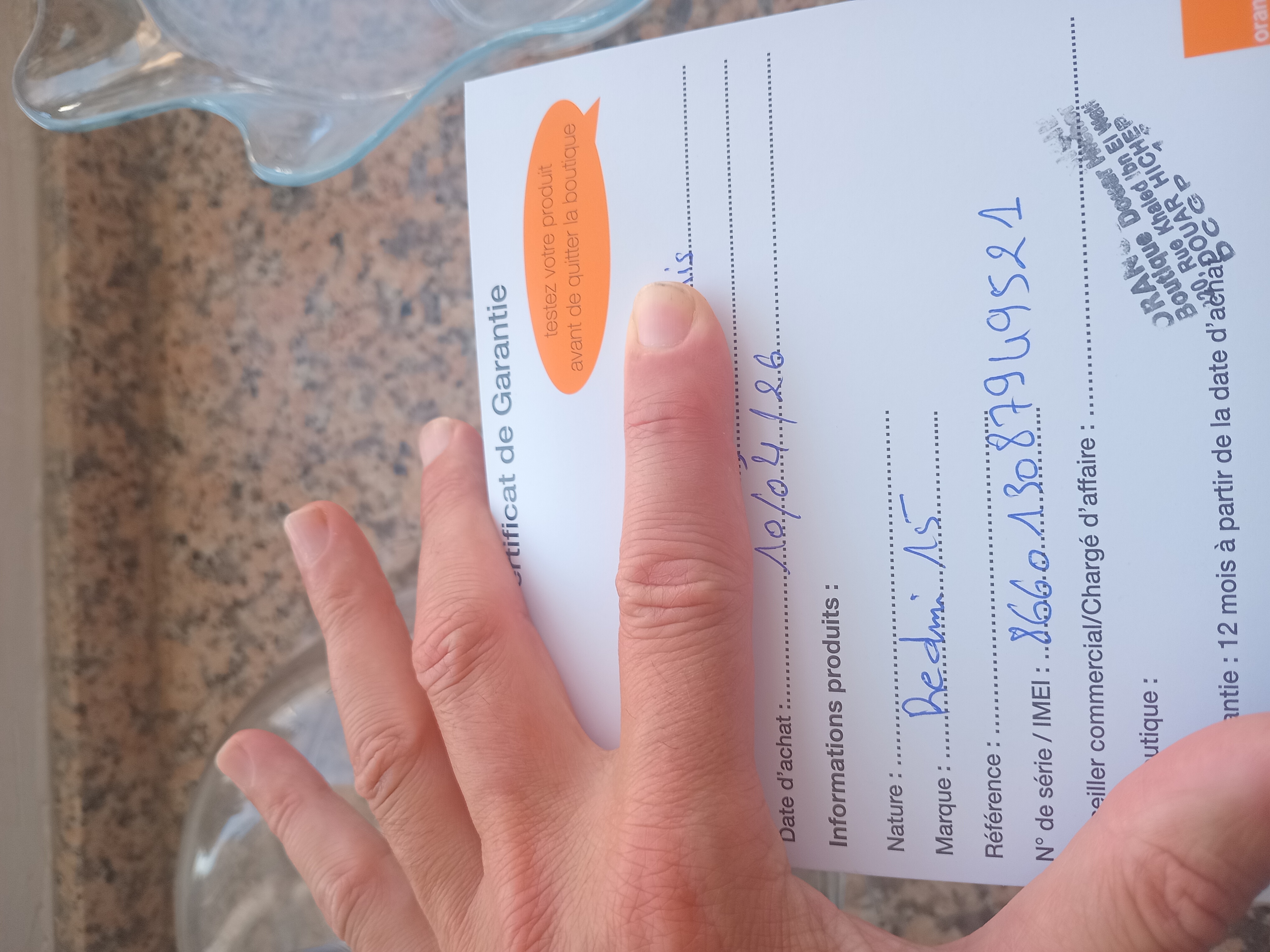 Le Bardo&nbsp;Le Bardo&nbsp;Xiaomi&nbsp;Autre Mod�le&nbsp;Smartphone redmi 15 cachet�