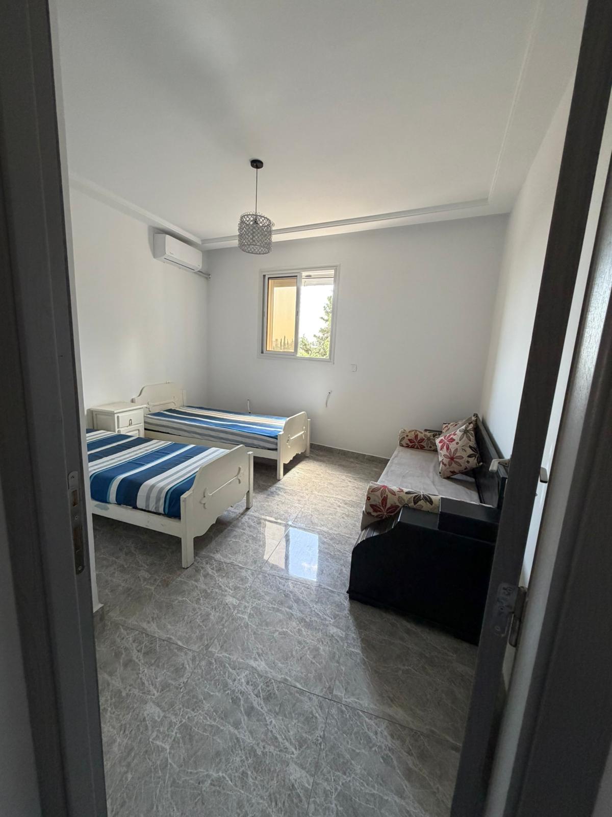 Hammamet&nbsp;Hammamet&nbsp;Location&nbsp;Appart. 3 pi�ces&nbsp;S plus 2 meubl� a el hammamet nord wb4474