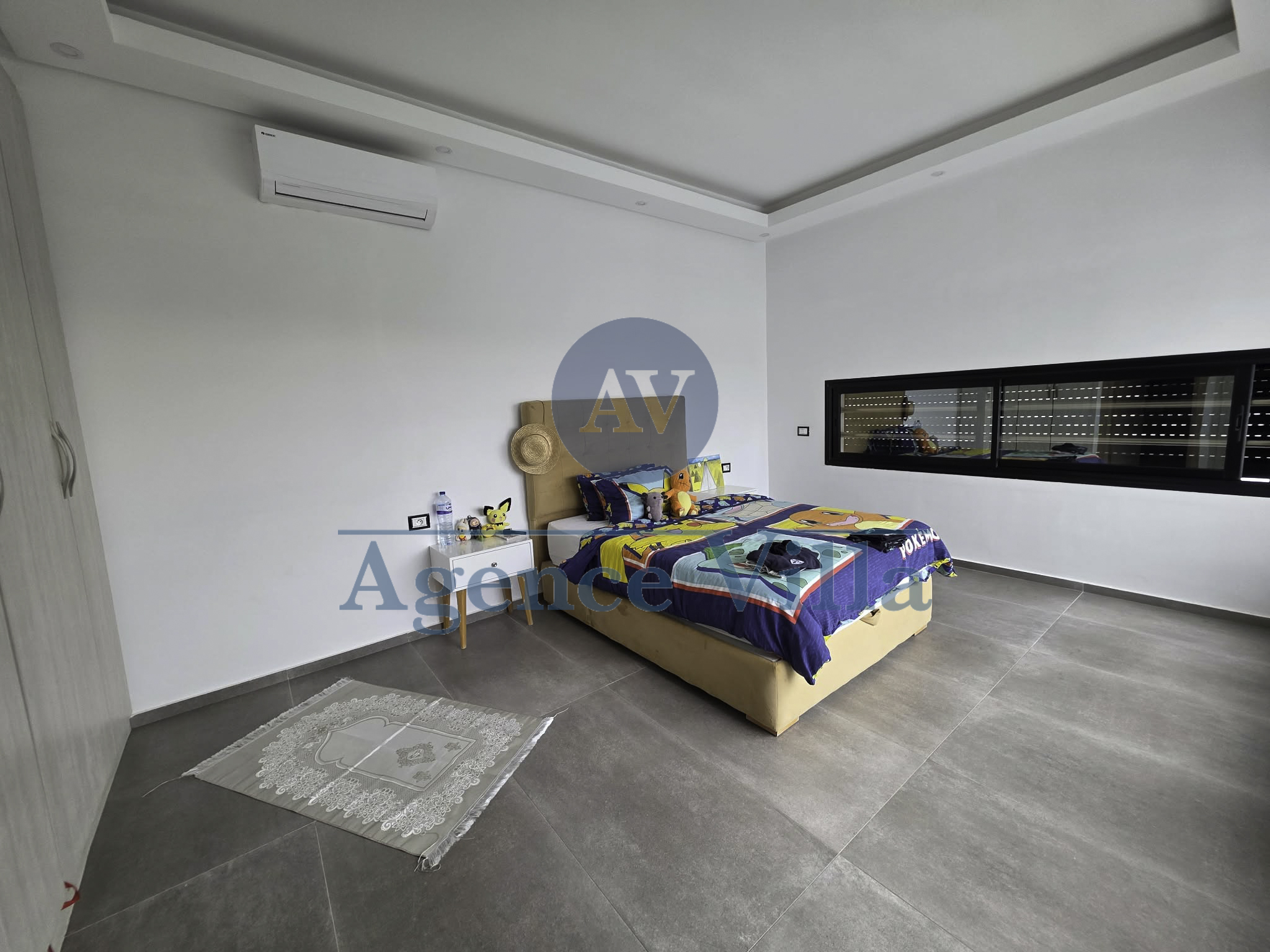 La Marsa&nbsp;Gammart&nbsp;Location&nbsp;Appart. 5 pi�ces+&nbsp;Villa s5 avec piscine � gammarth