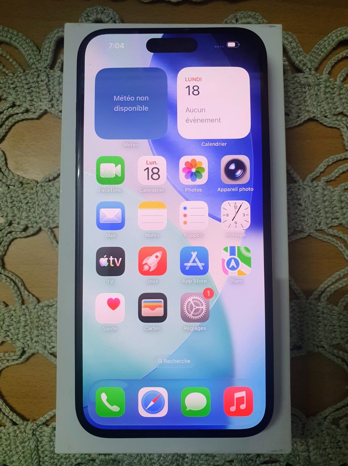 Mahdia&nbsp;Mahdia&nbsp;Apple - iPhone&nbsp;Autre Mod�le&nbsp;Iphone 15 pro max 256 go  titanium noir