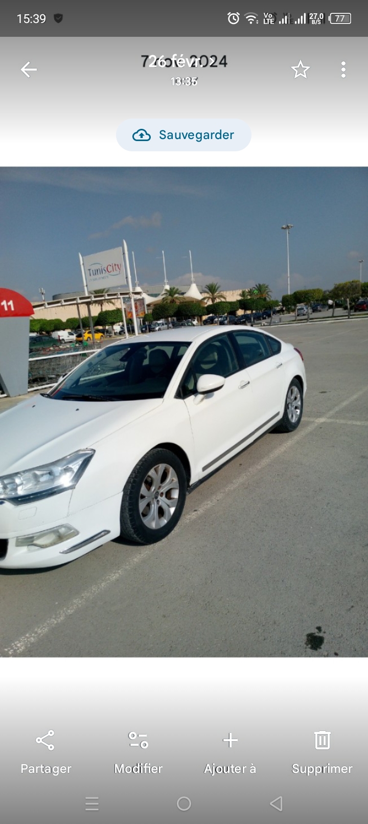 Citroen&nbsp;C5 - Tunisie