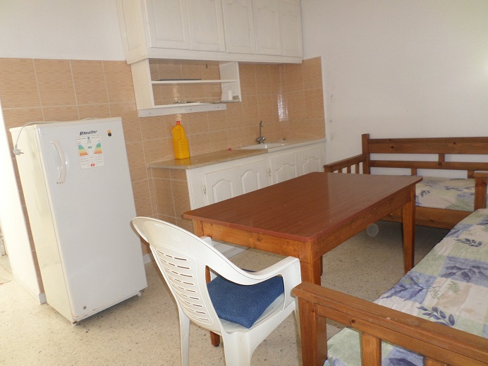 Sousse Ville&nbsp;Sousse&nbsp;Location&nbsp;Appart. 1 pi�ce&nbsp;Studio meubl� pr�s de l'isg