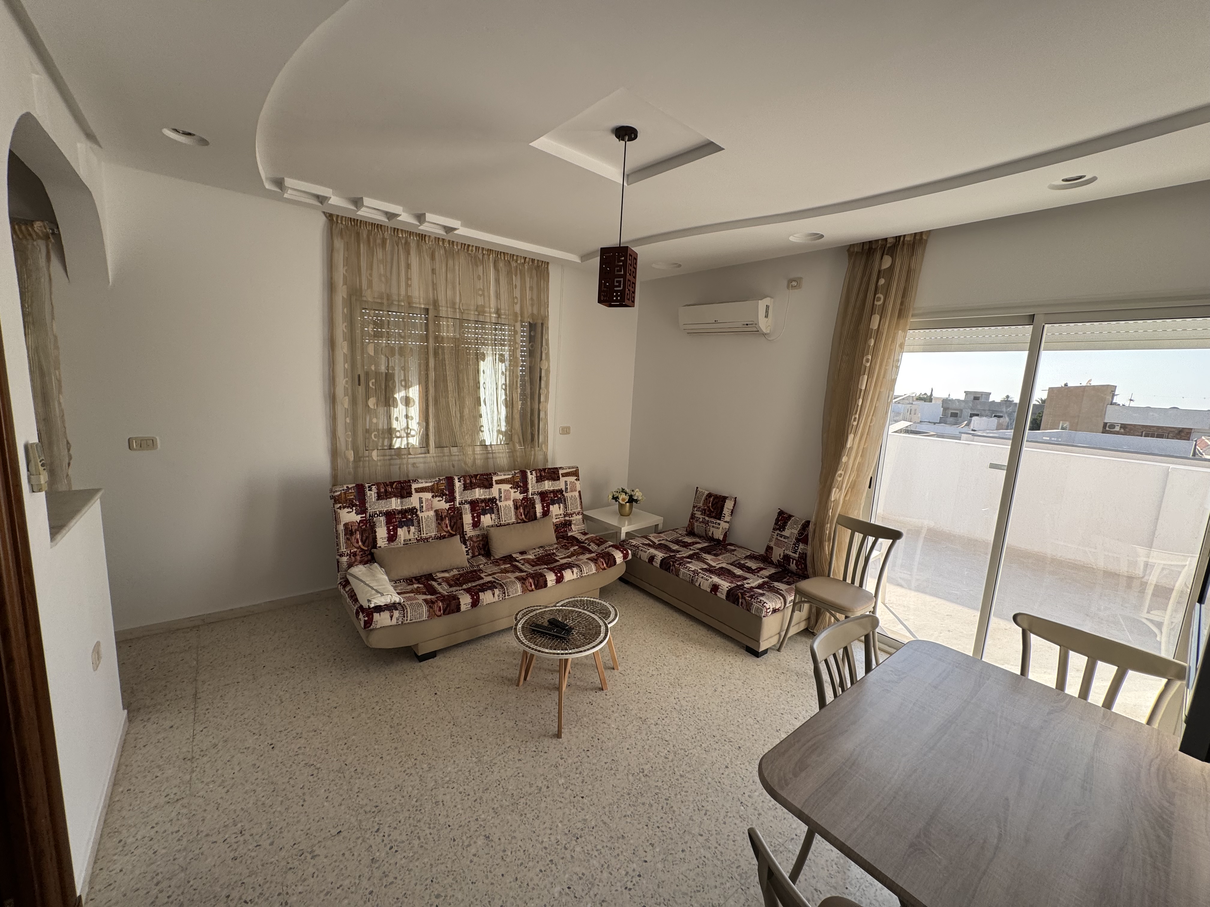 Monastir&nbsp;Zone Skanes&nbsp;Location&nbsp;Appart. 2 pi�ces&nbsp;Appartement haut standing enti�rement meubl�