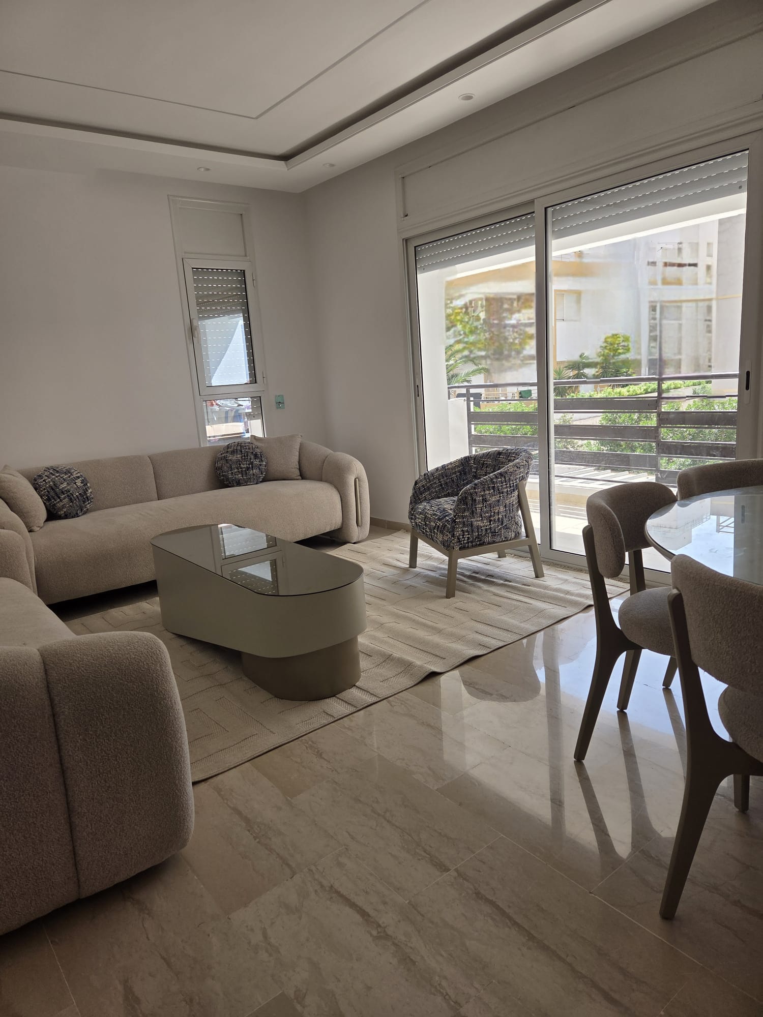 Mnihla&nbsp;Jardins d'el Menzah&nbsp;Location&nbsp;Appart. 3 pi�ces&nbsp;Appartement s plus 3 a jardin d'el menzah