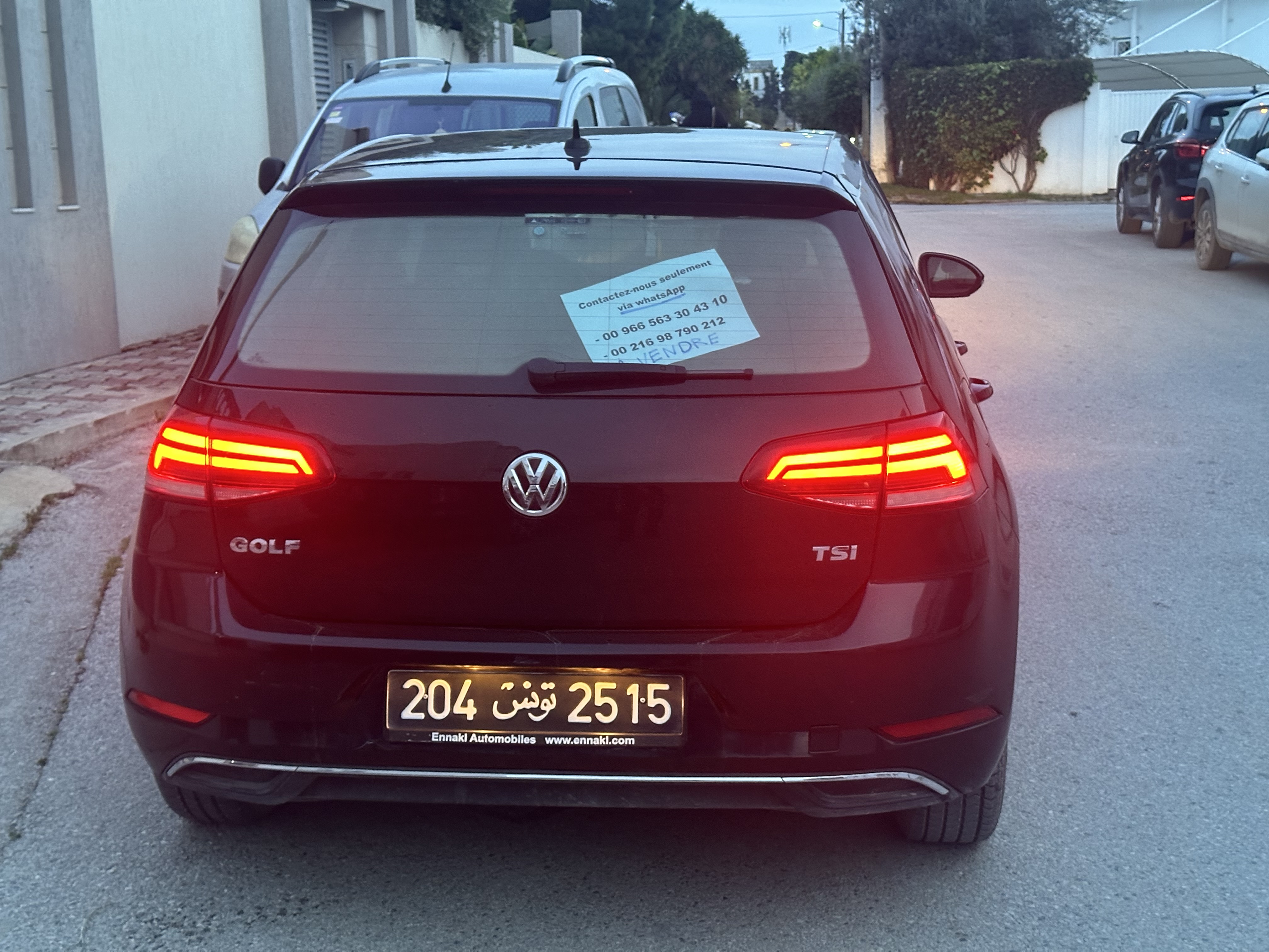 Volkswagen Golf 7 - Tunisie