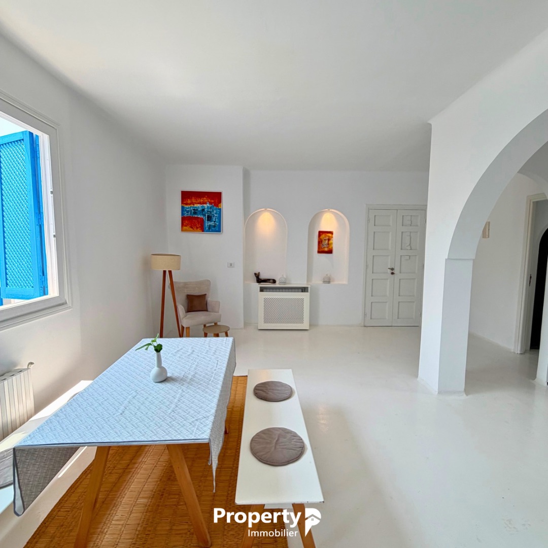 Carthage&nbsp;Sidi Bousaid&nbsp;Location&nbsp;Appart. 2 pi�ces&nbsp;Magnifique s2 meubl� � sidi bou said