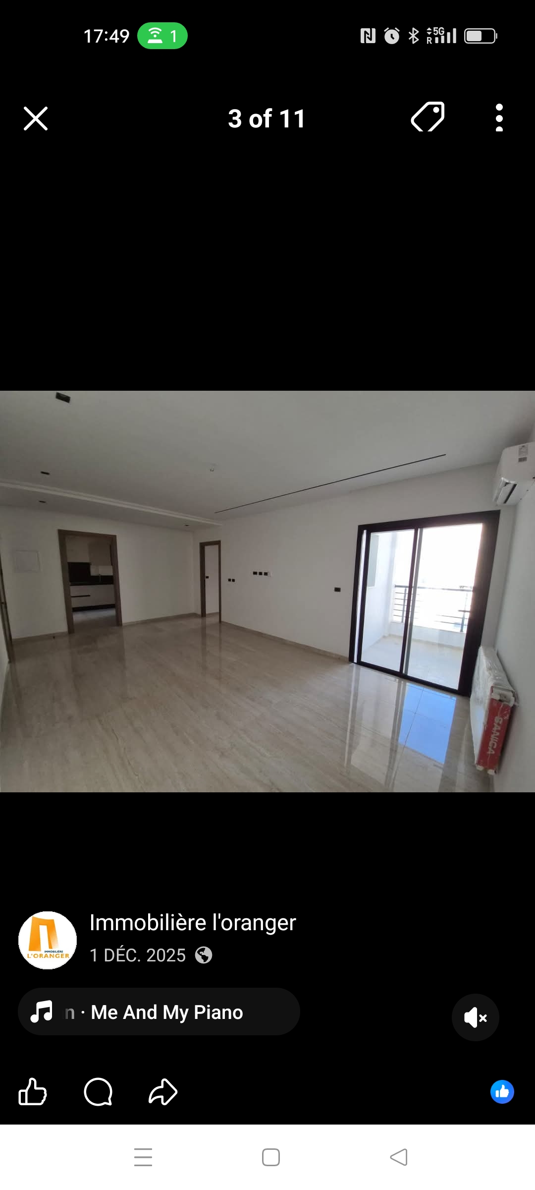 Ariana Ville&nbsp;Cite Ennasr 2&nbsp;Vente&nbsp;Appart. 4 pi�ces&nbsp;Bonne affaire appart s3