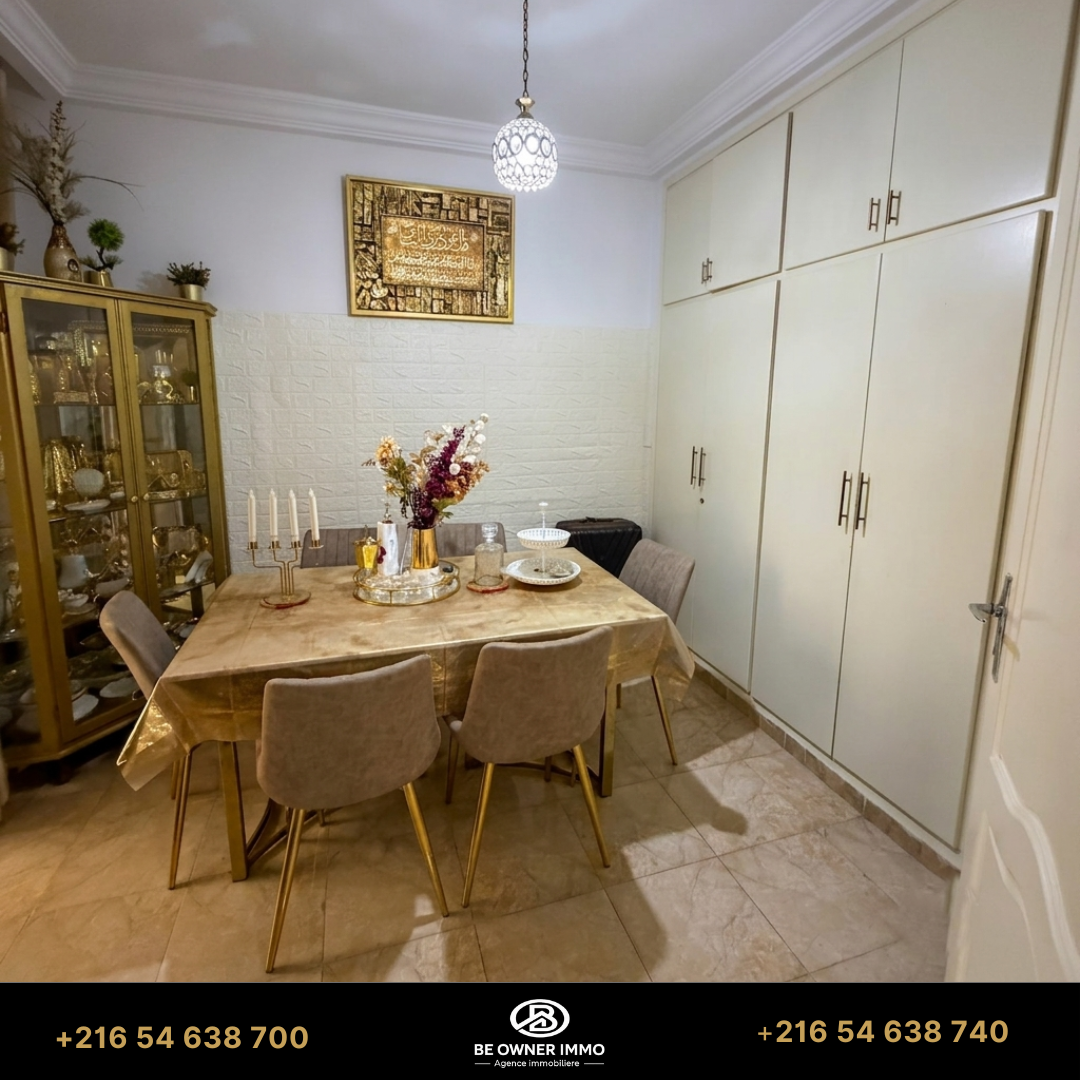 Hammam Chatt&nbsp;Borj Cedria&nbsp;Vente&nbsp;Appart. 4 pi�ces&nbsp;Appartement s3 au rdc