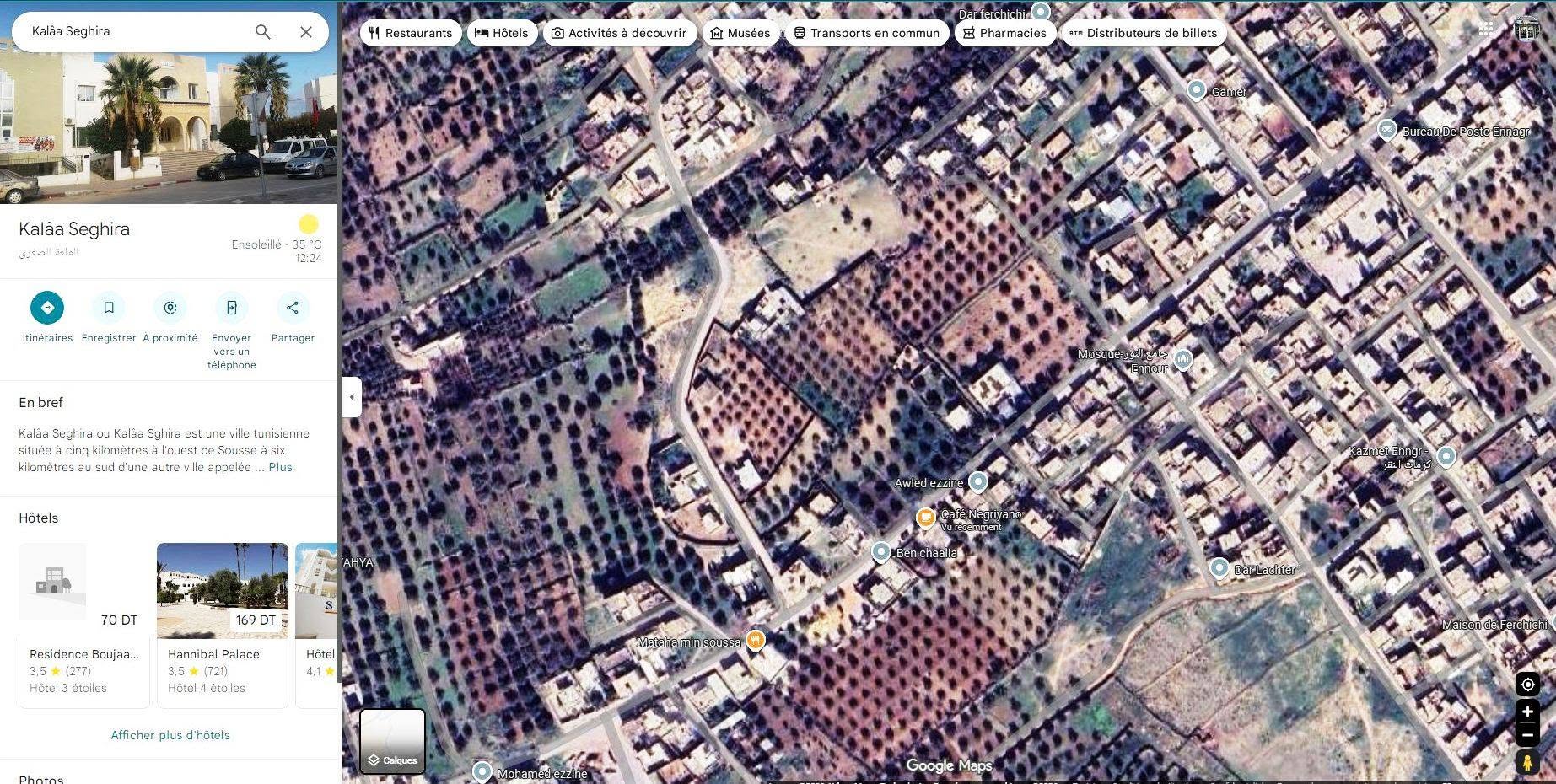 Kalaa Essghira&nbsp;Ennagr&nbsp;Terrain&nbsp;Terrain nu&nbsp;Opportunit� terrain 414m � kalaa seghira el nageur