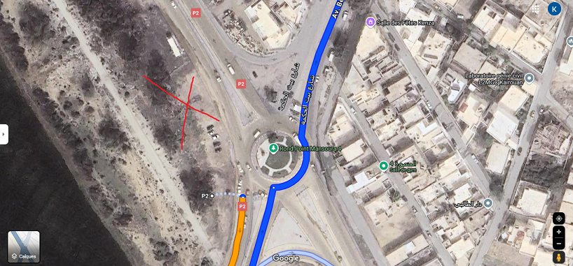 Kairouan Sud&nbsp;Kairouan Sud&nbsp;Terrain&nbsp;Terrain nu&nbsp;Terrain de 5560 m2 � kairouan