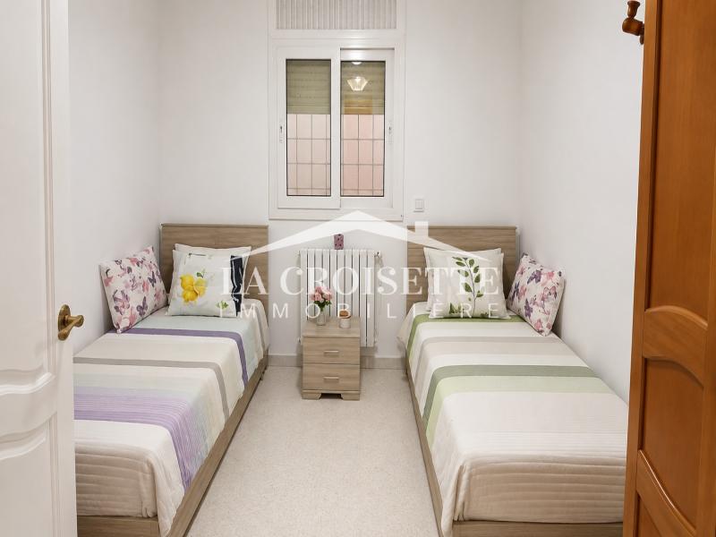 La Marsa&nbsp;Marsa Safsaf&nbsp;Location&nbsp;Appart. 3 pi�ces&nbsp;Etage de villa s2 meubl� � la marsa mel0607