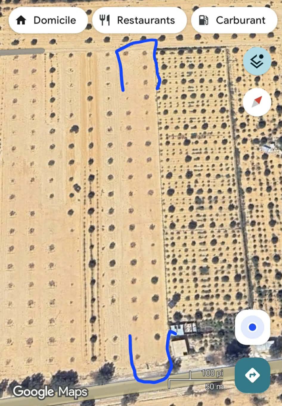 Gafsa Nord&nbsp;Echabiba&nbsp;Terrain&nbsp;Terrain agricole&nbsp;Terrain � echabiba sur la route principale tunis