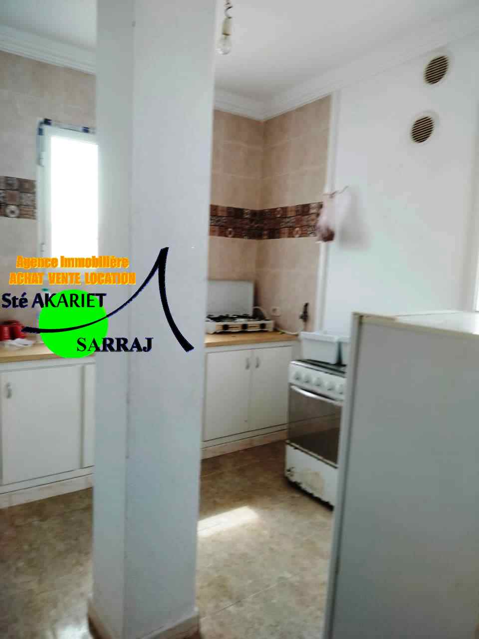 Hammam Sousse&nbsp;Cite De La Plage 1&nbsp;Vente&nbsp;Appart. 3 pi�ces&nbsp;Appartement s2 hammem sousse route de la plage 1