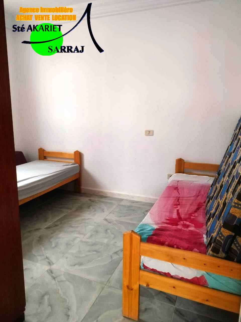 Hammam Sousse&nbsp;Cite De La Plage 1&nbsp;Vente&nbsp;Appart. 3 pi�ces&nbsp;Appartement s2 hammem sousse route de la plage 1