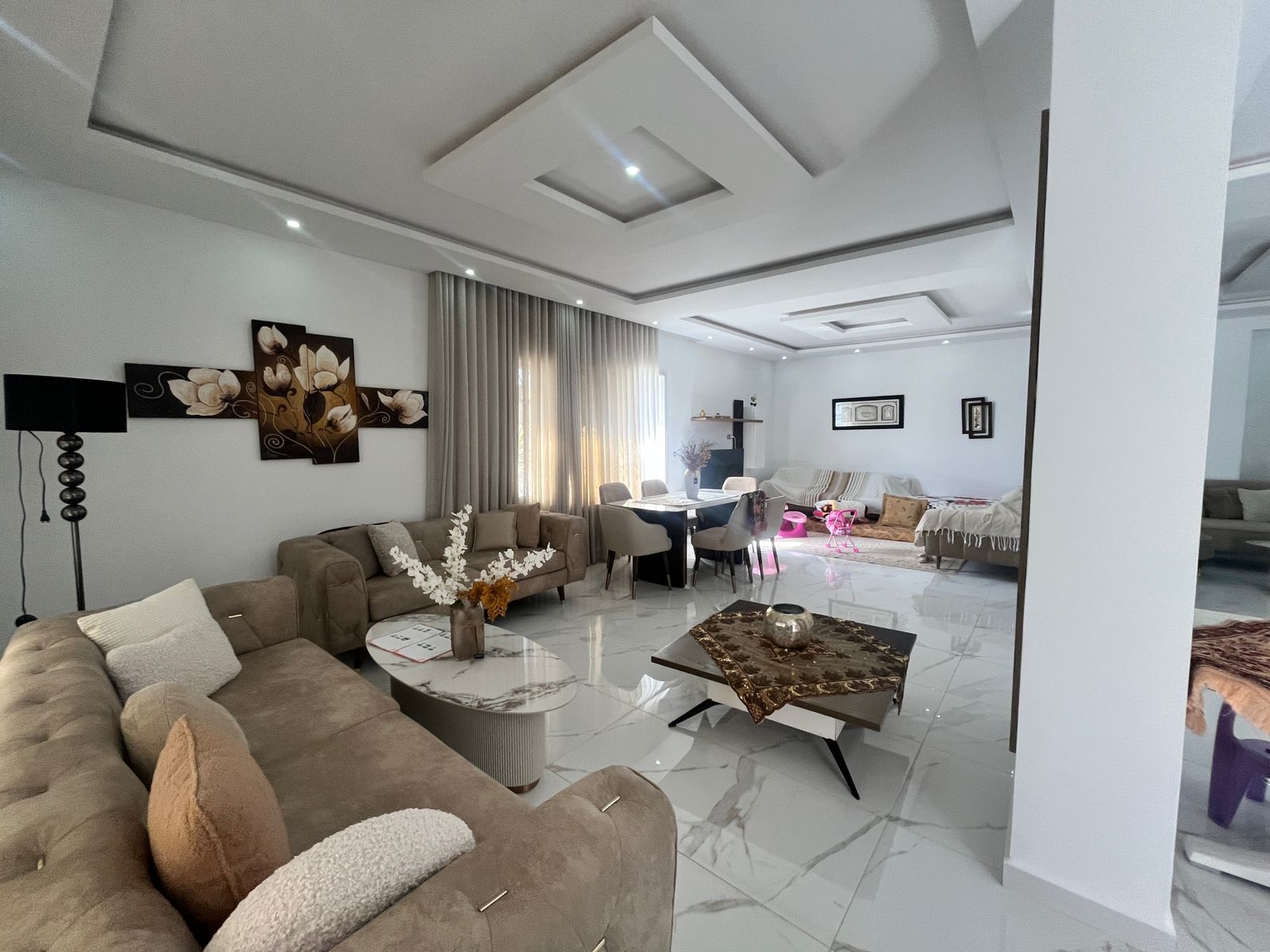Hammamet&nbsp;Hammamet&nbsp;Location&nbsp;Appart. 4 pi�ces&nbsp;Une villa non meubl�e s3