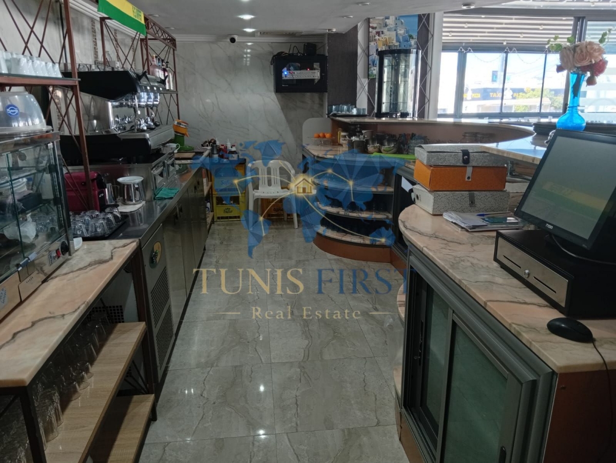 La Marsa&nbsp;Cite Du Stade&nbsp;Bureaux & Commerces&nbsp;Fond de Commerce&nbsp;Fond de commerce salon de th�