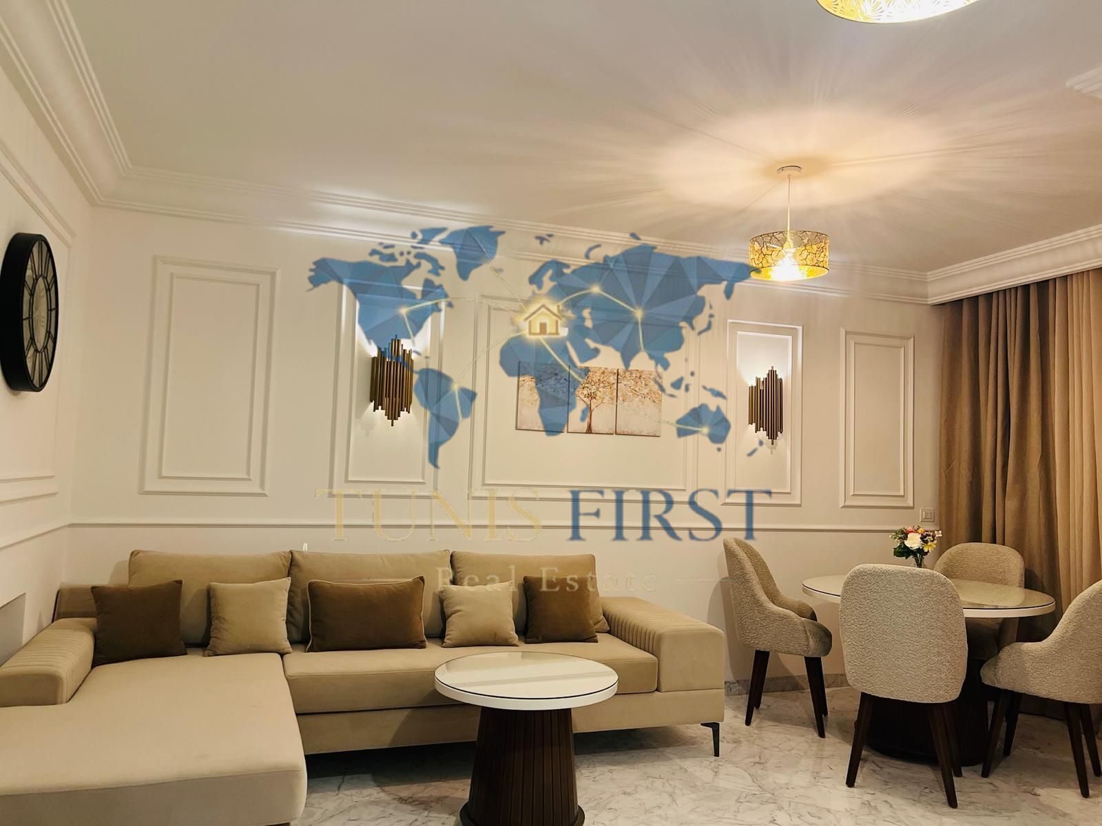 La Marsa&nbsp;Sidi Daoud&nbsp;Location&nbsp;Appart. 4 pi�ces&nbsp;Appartement s3 meubl� � la marsa