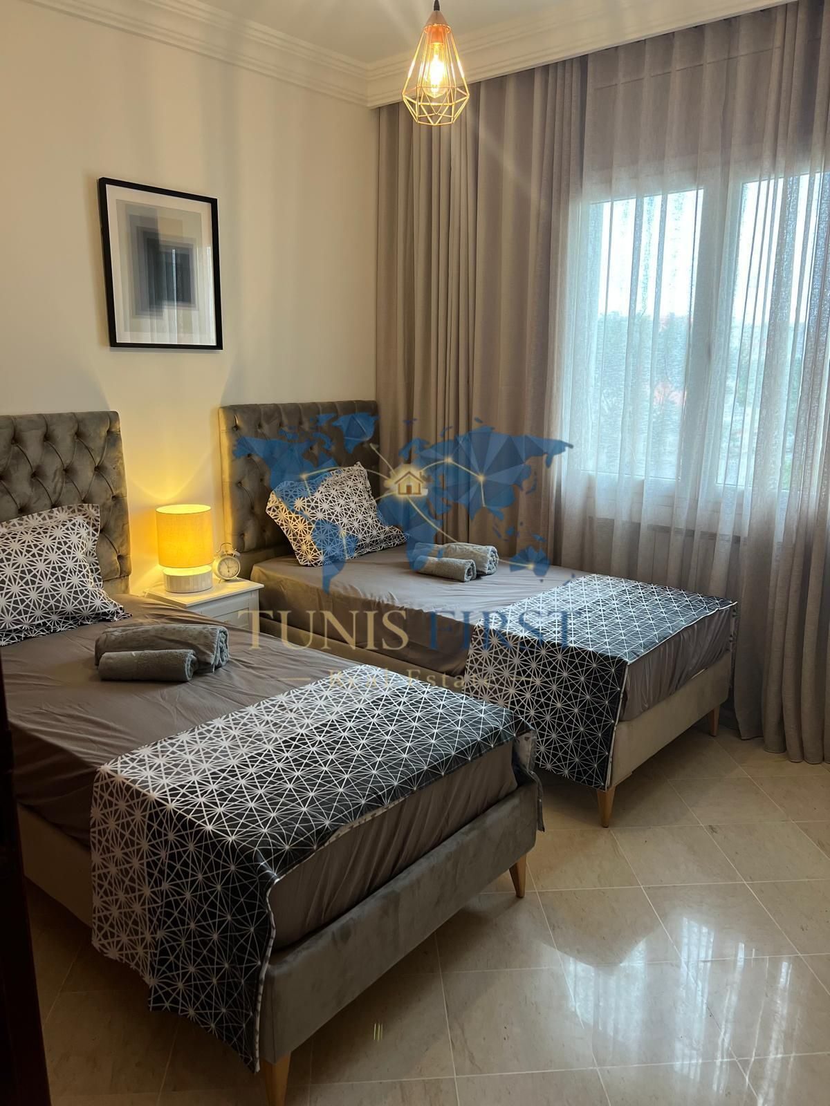 La Marsa&nbsp;Sidi Daoud&nbsp;Location&nbsp;Appart. 4 pi�ces&nbsp;Appartement s3 meubl� � la marsa
